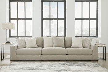 Kiama Bay 3-Piece Sectional Sofa in Wicker