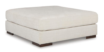 Kiama Bay Oversized Accent Ottoman in Natural