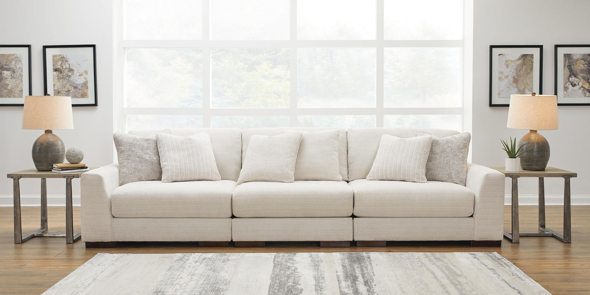 Kiama Bay 3-Piece Sectional Sofa in Natural