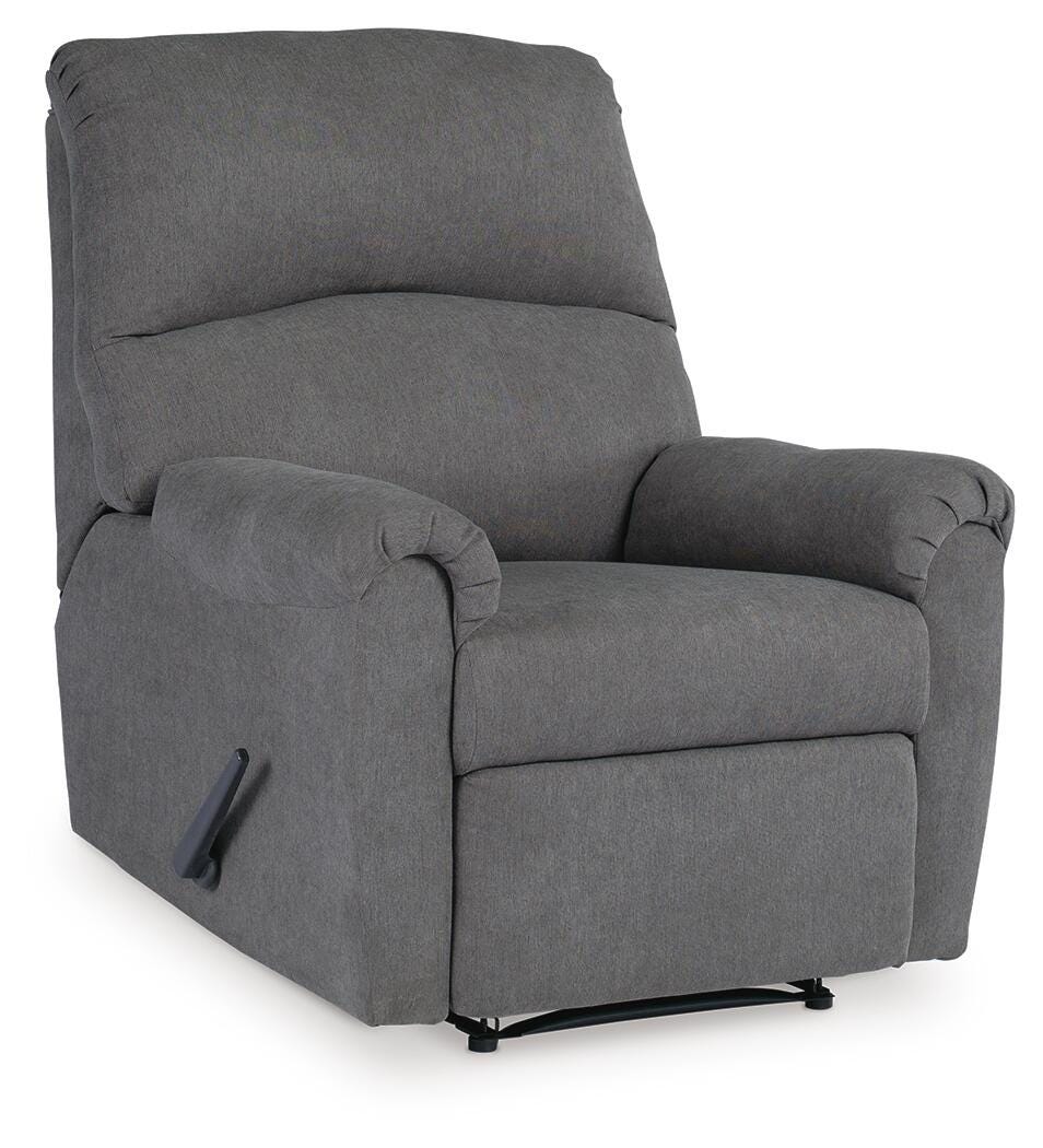 Arden Recliner in Charcoal