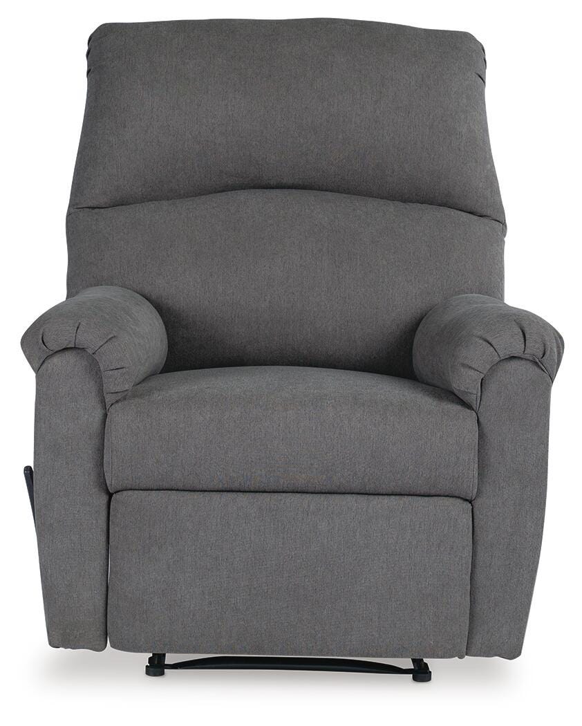 Arden Recliner in Charcoal
