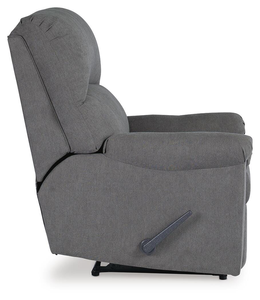 Arden Recliner in Charcoal