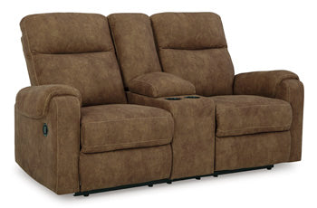 Cavendish Vale Reclining Loveseat with Console