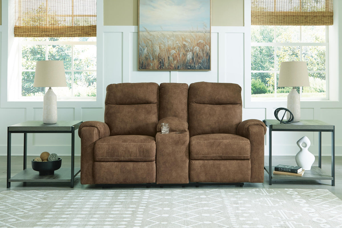 Cavendish Vale Reclining Loveseat with Console