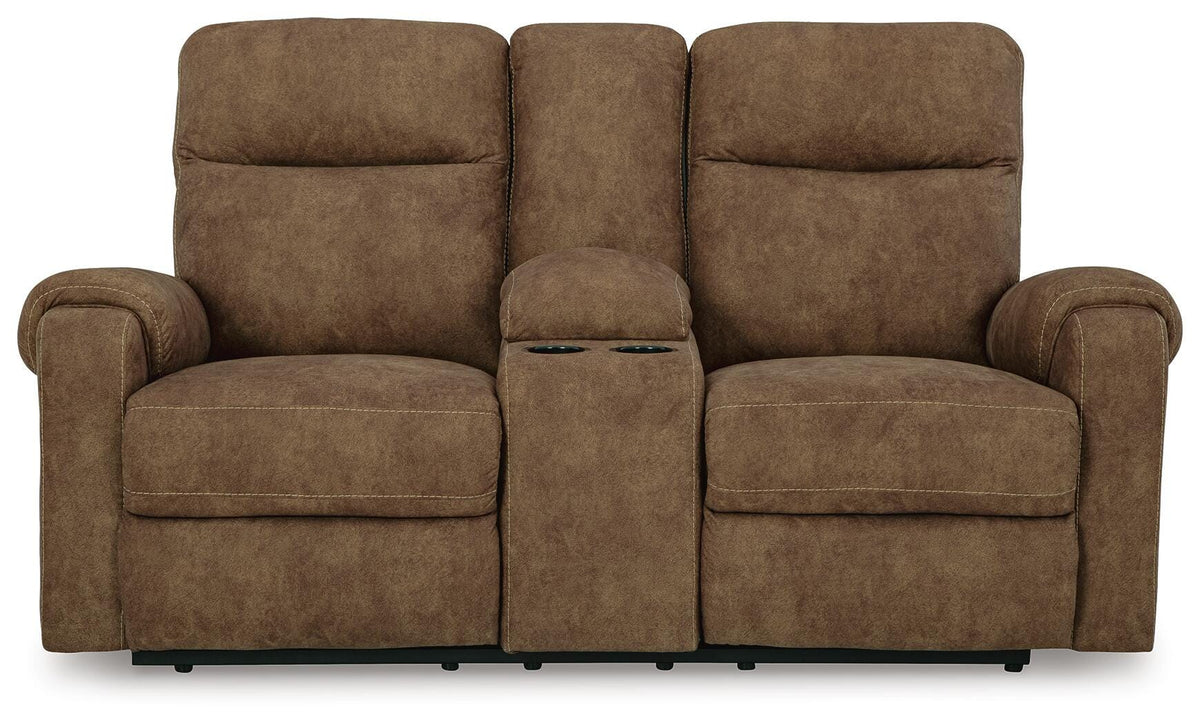 Cavendish Vale Reclining Loveseat with Console