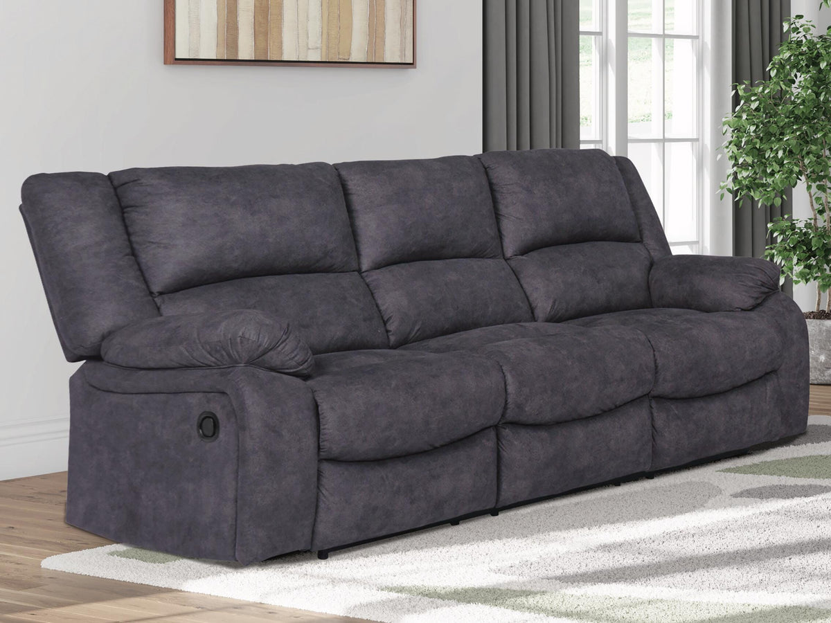 Amarante Reclining Sofa in Slate