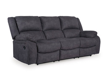 Amarante Reclining Sofa in Slate