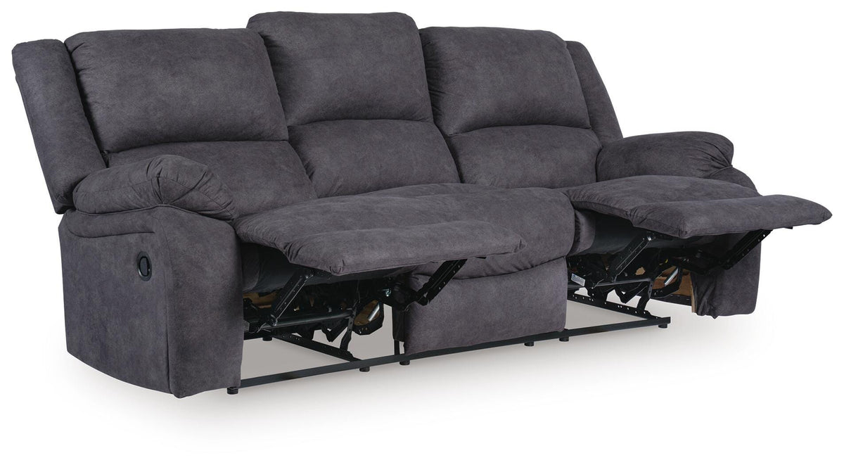 Amarante Reclining Sofa in Slate