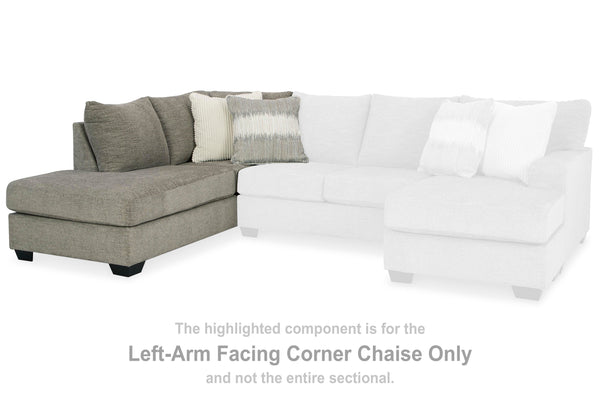 Creswell Left-Arm Facing Corner Chaise