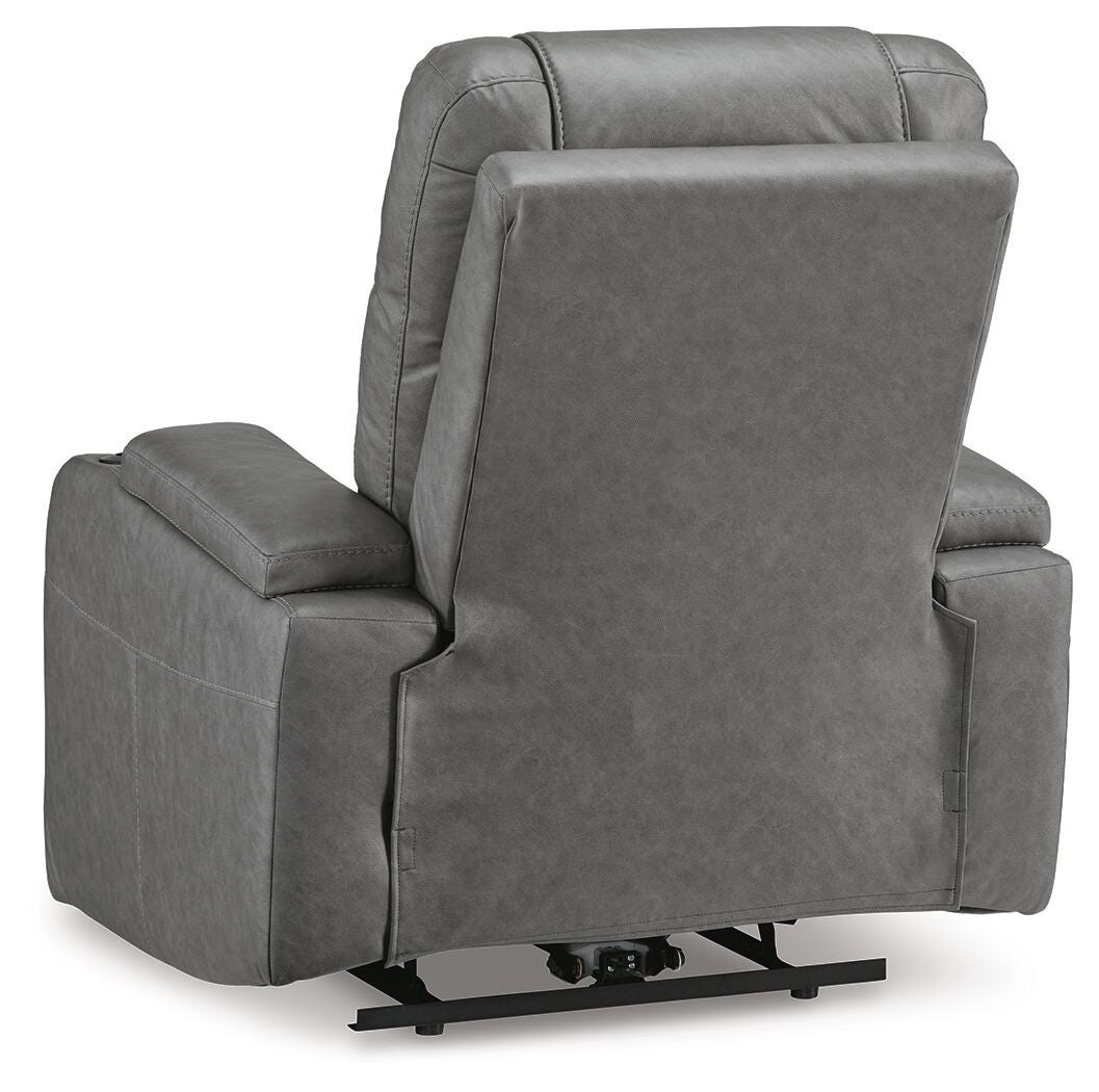 Halcourt Power Recliner in Slate