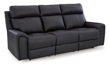 Carrick Reclining Sofa with Drop Down Table