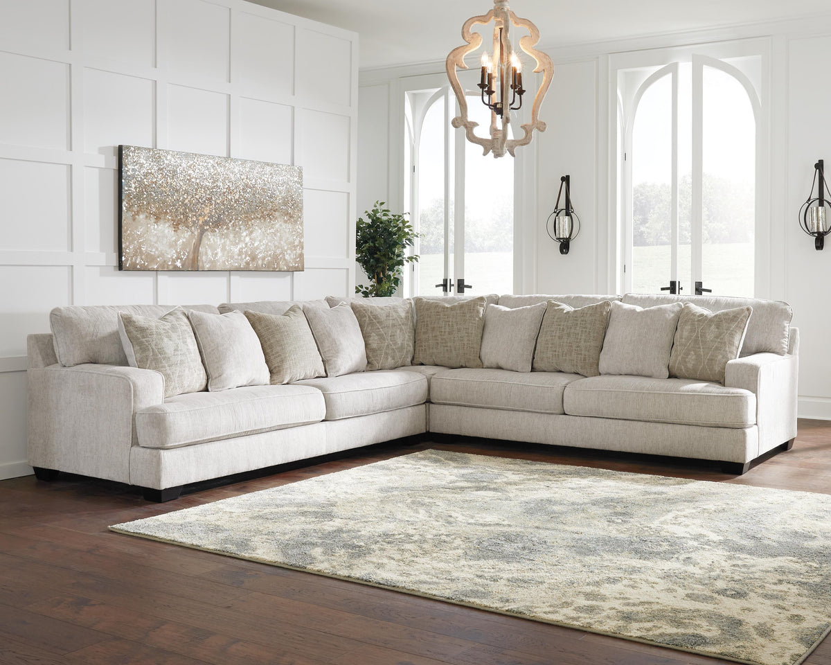 Merewether 3-Piece Sectional in Parchment