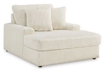 Bawley Chaise in Ivory