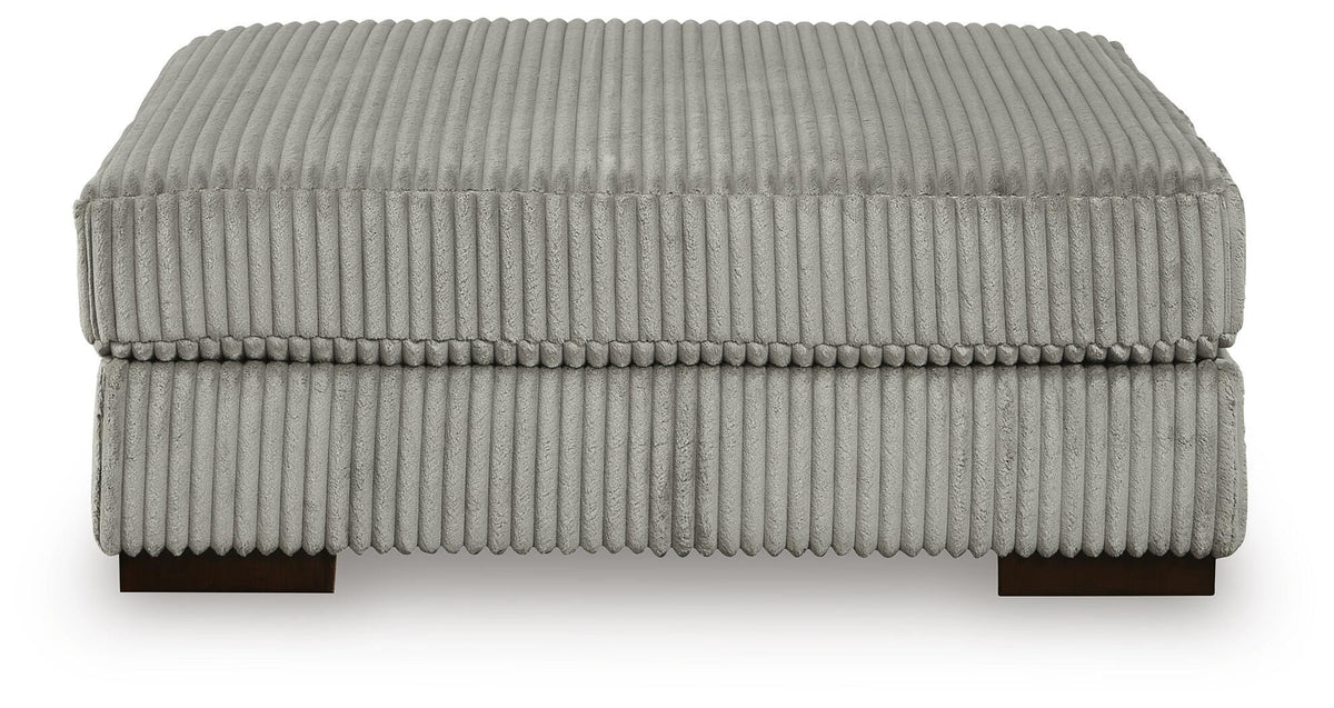 Bawley 4-Piece Sectional with Chaise and Oversized Accent Ottoman