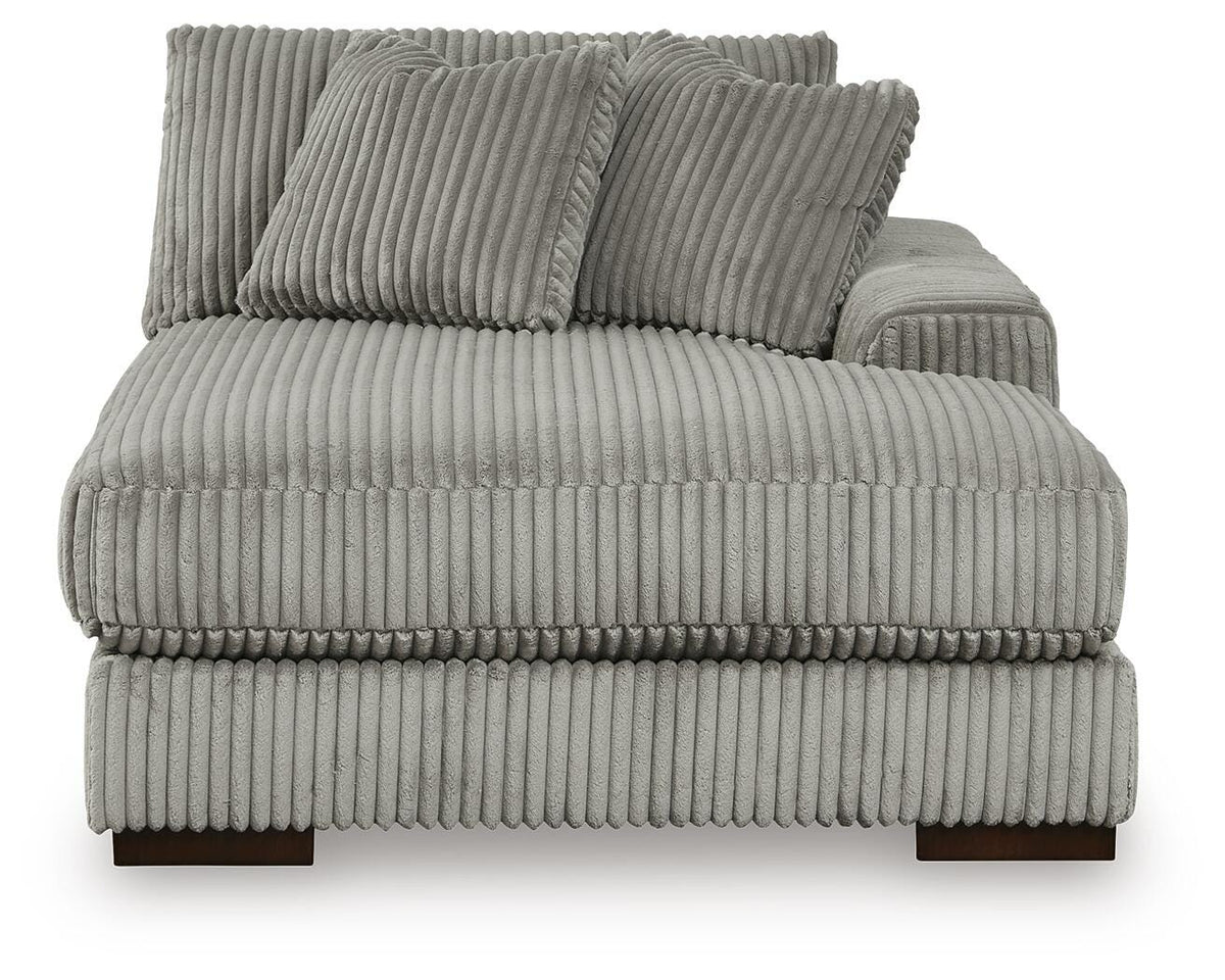 Bawley 3-Piece Sectional with Chaise in Fog II