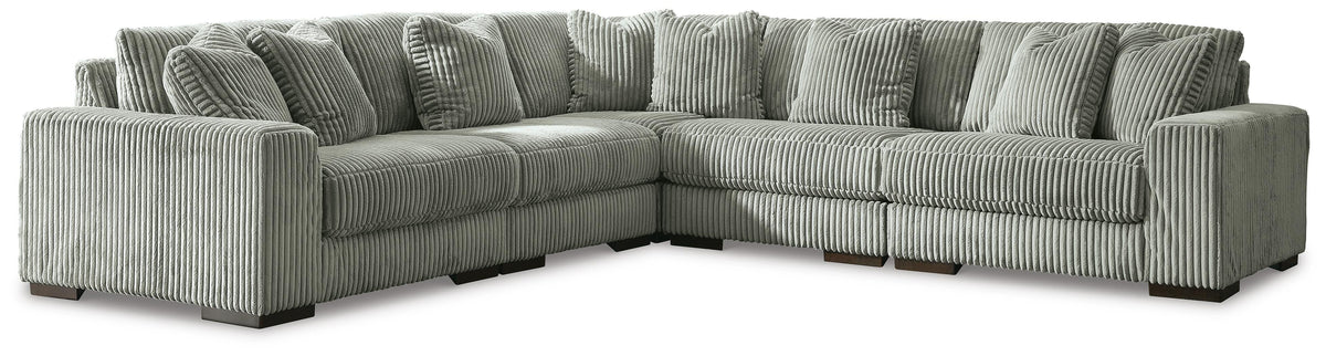 Bawley 5-Piece Sectional and Ottoman