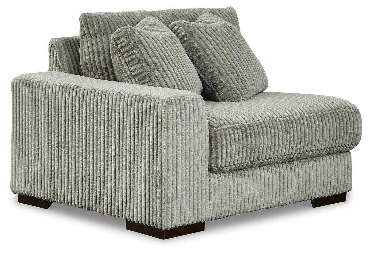 Bawley 4-Piece Sectional with Chaise and Oversized Accent Ottoman