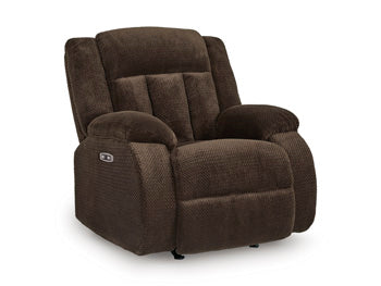 Thornbury Vale Power Recliner in Chocolate