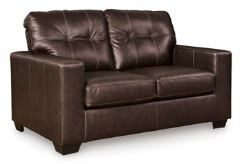 Pennington Bay Loveseat in Dark Brown