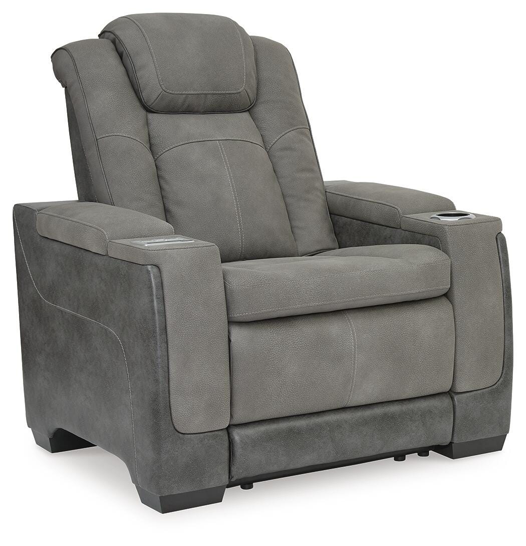 Arlen Power Recliner in Slate II