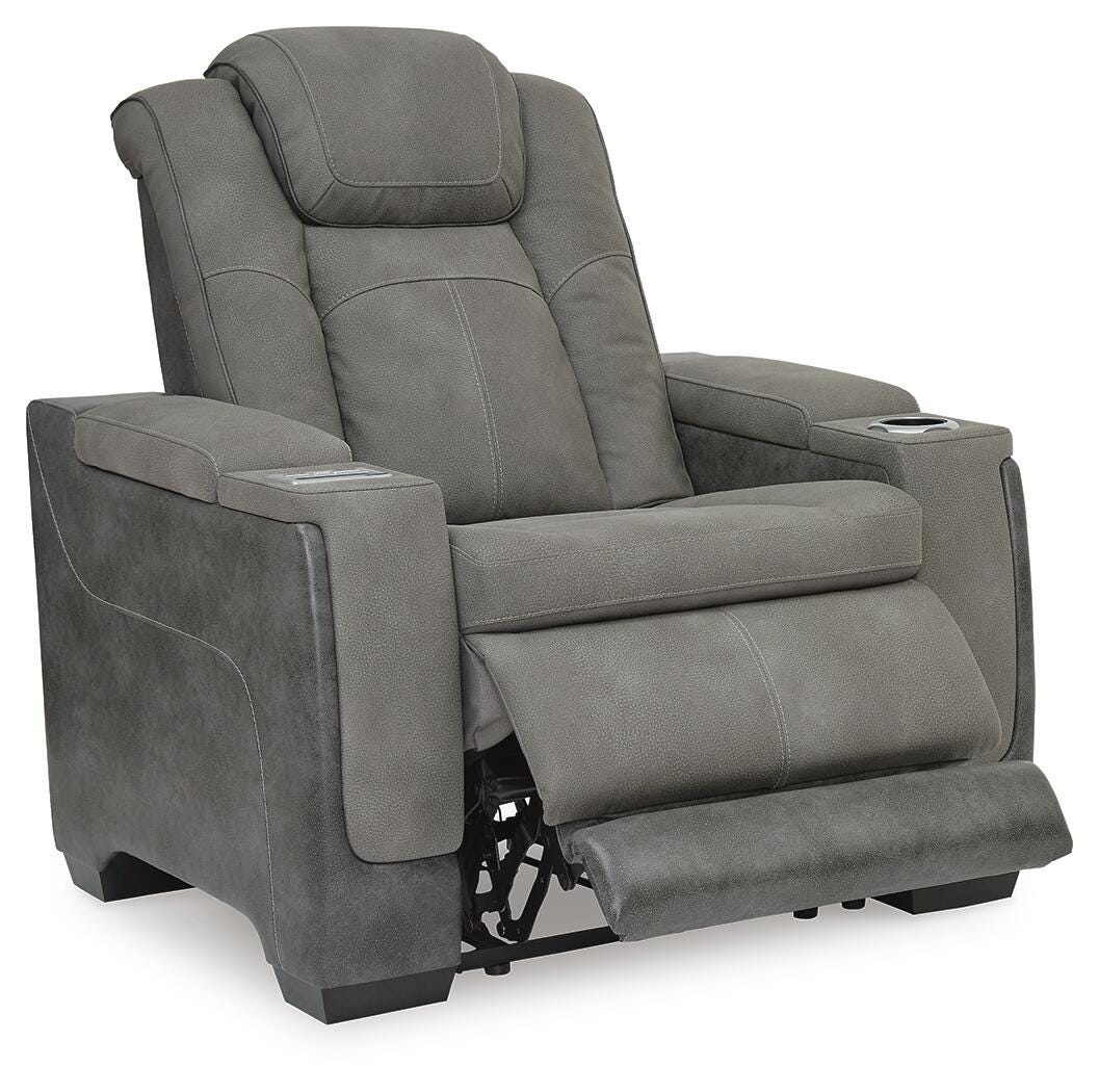 Arlen Power Recliner in Slate II