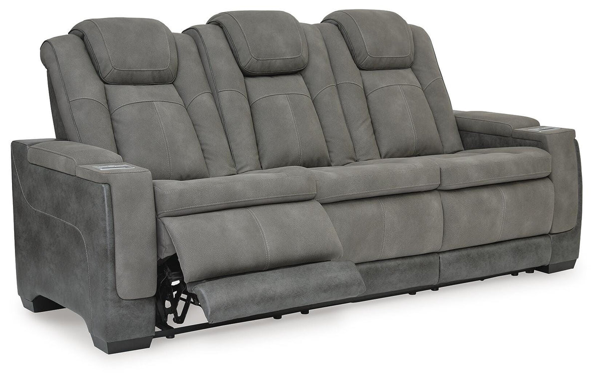 Arlen Power Reclining Sofa in Slate II