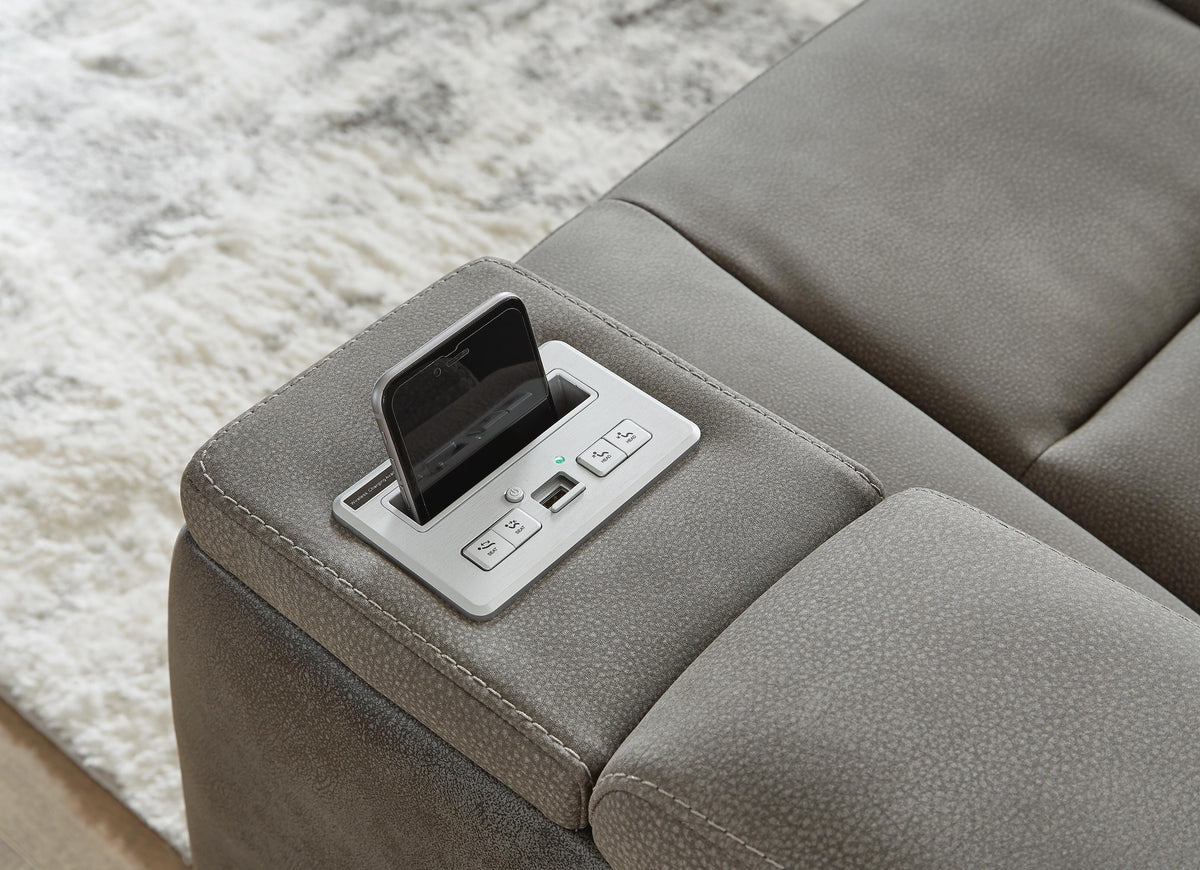 Arlen Power Recliner in Slate II