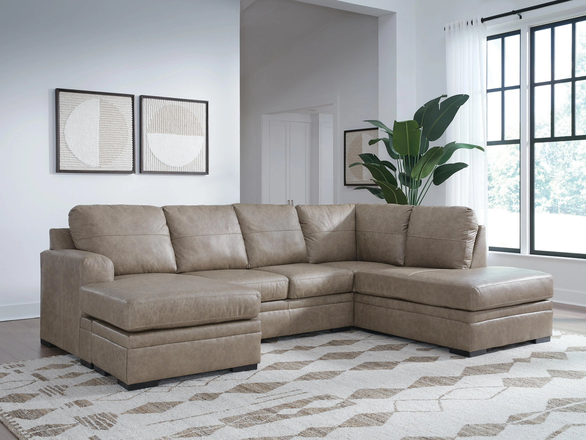 Oakden Cross 2-Piece Sectional with Chaise