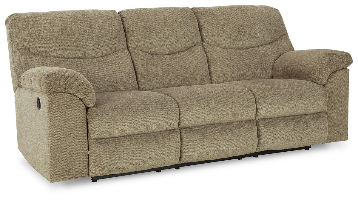 Etta Reclining Sofa with Loveseat and Recliner in Briar