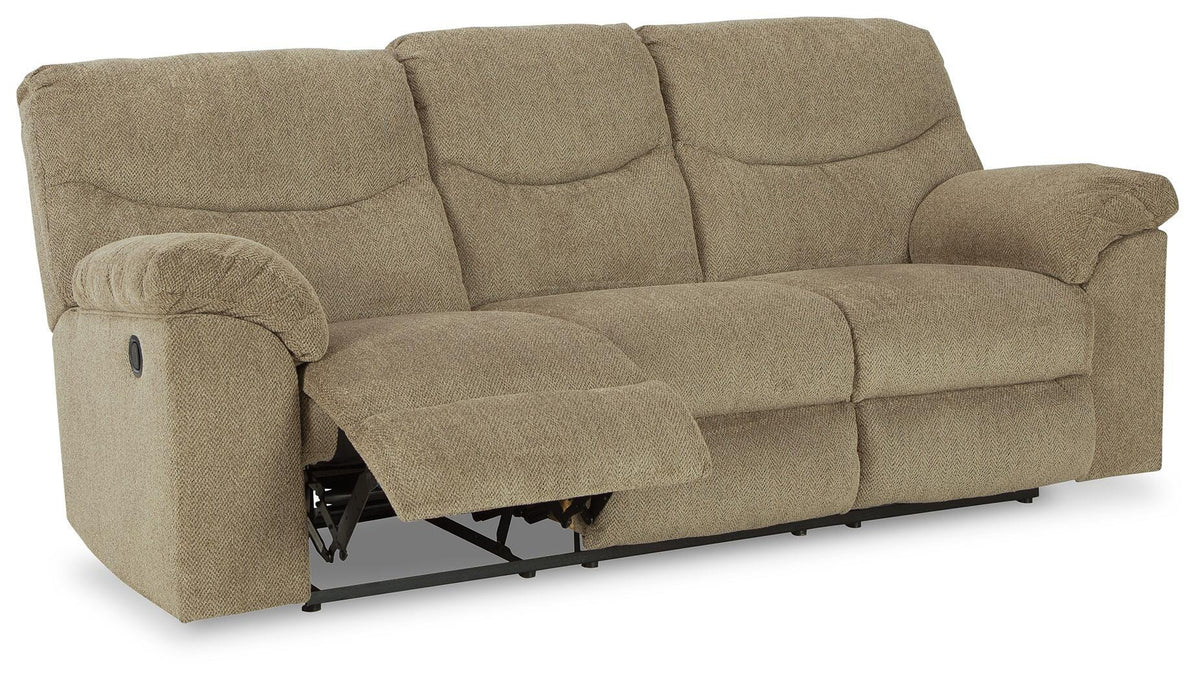 Etta Reclining Sofa with Loveseat and Recliner in Briar