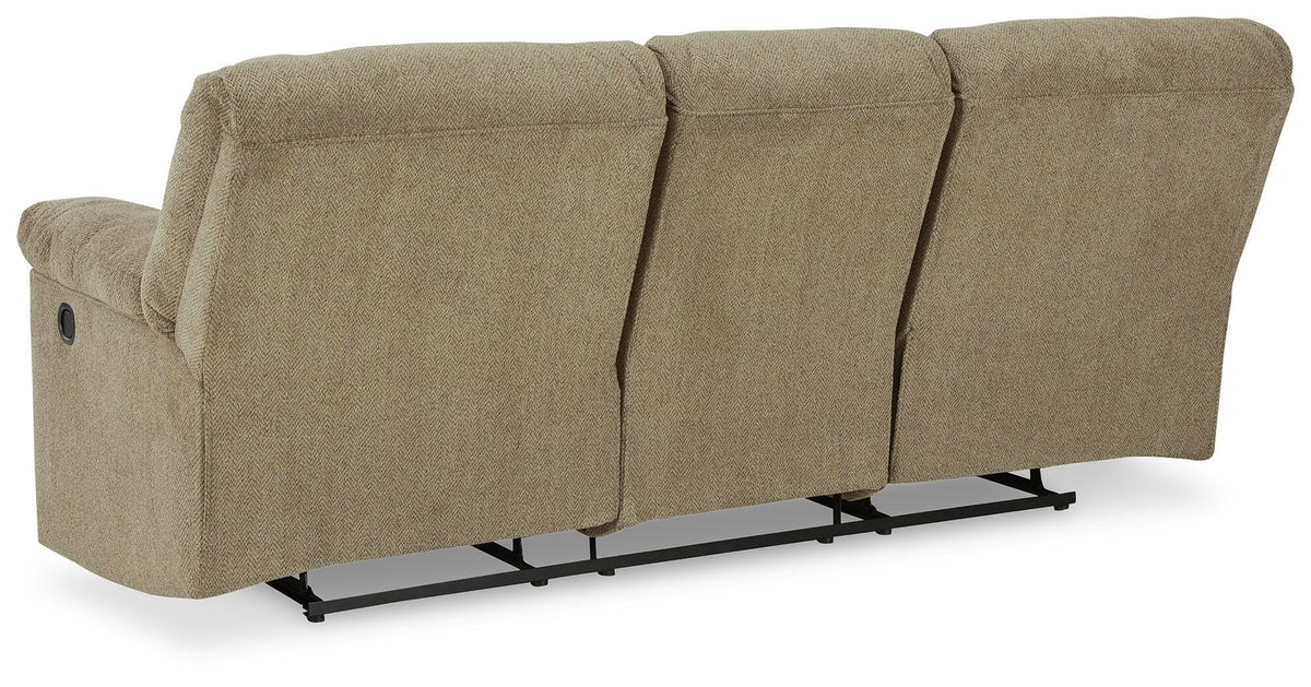 Etta Reclining Sofa with Loveseat and Recliner in Briar
