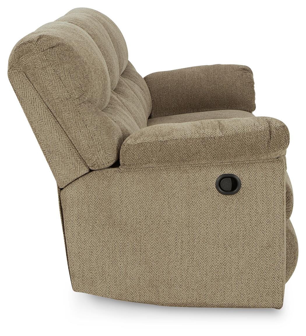 Etta Reclining Sofa with Loveseat and Recliner in Briar