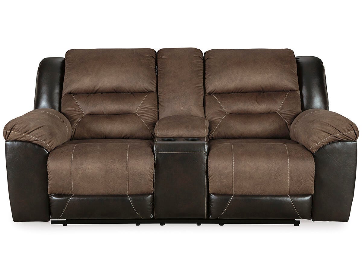 Delaney Reclining Loveseat with Console