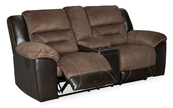 Delaney Reclining Loveseat with Console