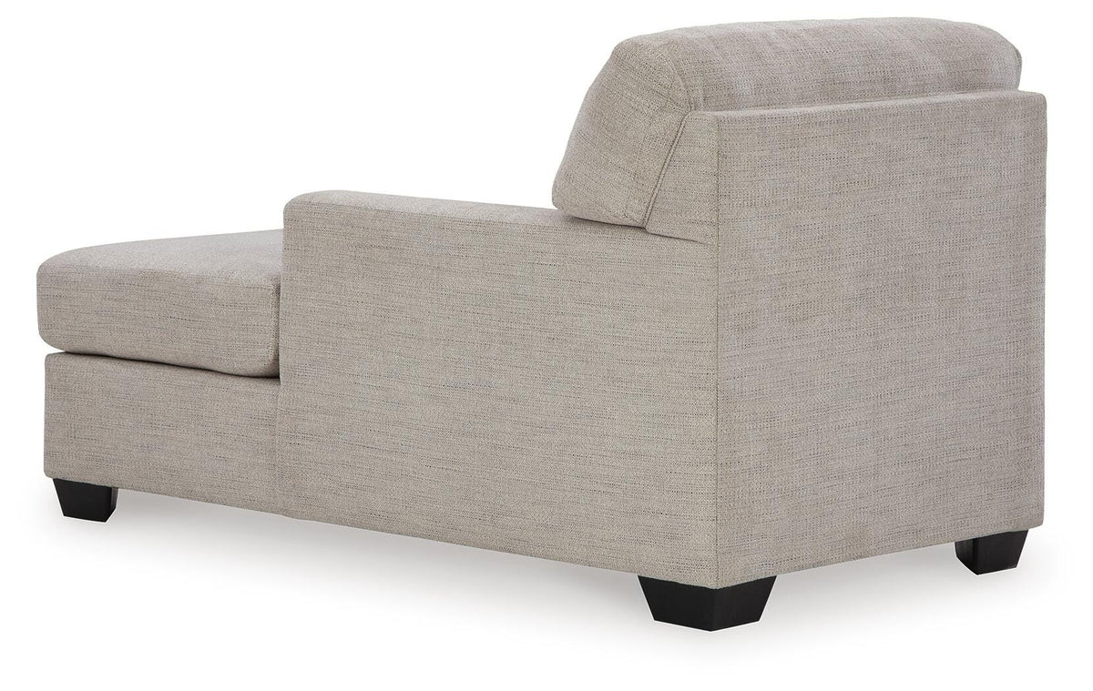 Kellan Sofa and Chaise in Pebble
