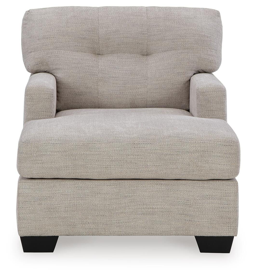 Kellan Sofa and Chaise in Pebble