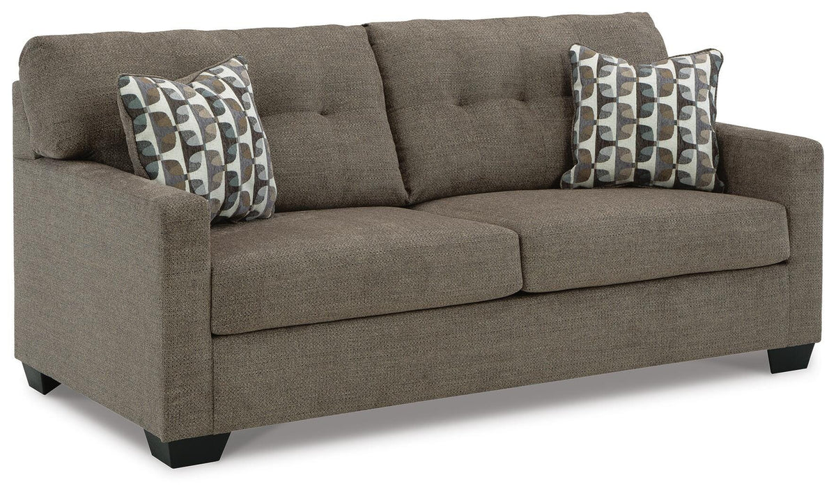 Kellan Sofa and Loveseat in Chocolate