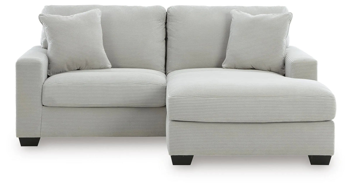 Solene Sofa Chaise in Smoke