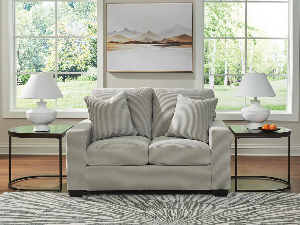 Solene Loveseat in Smoke