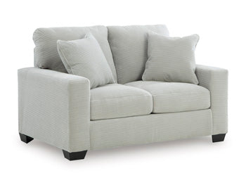 Solene Loveseat in Smoke