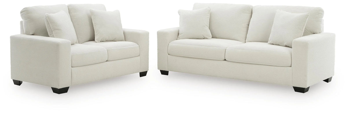 Solene Sofa and Loveseat