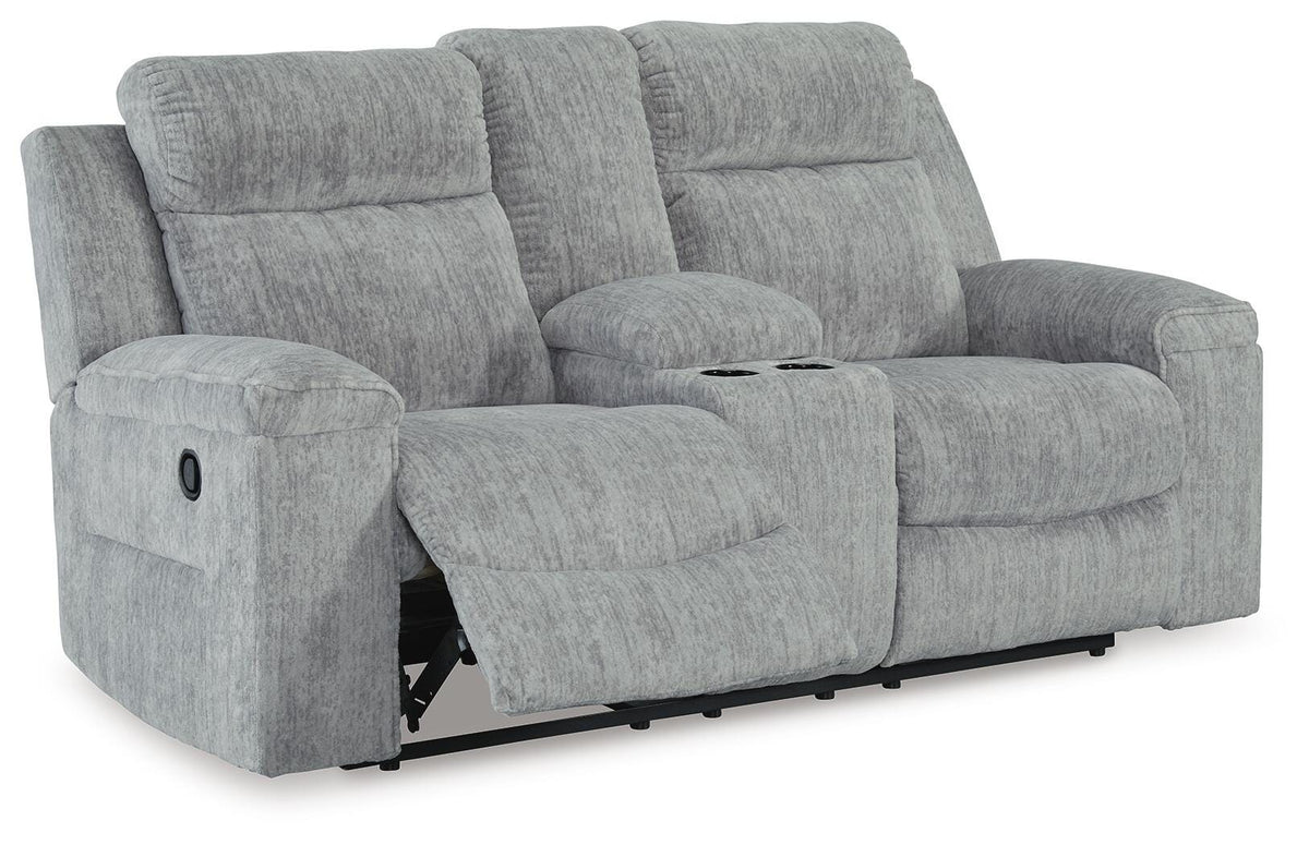 Sorel Reclining Loveseat with Console