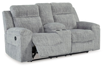 Sorel Reclining Loveseat with Console