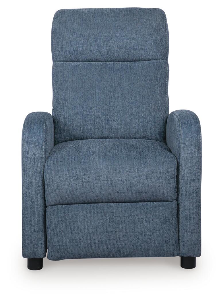 Arlo Vale High Leg Recliner in Denim