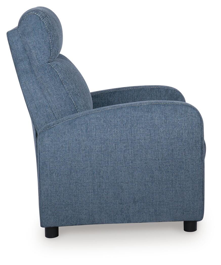 Arlo Vale High Leg Recliner in Denim
