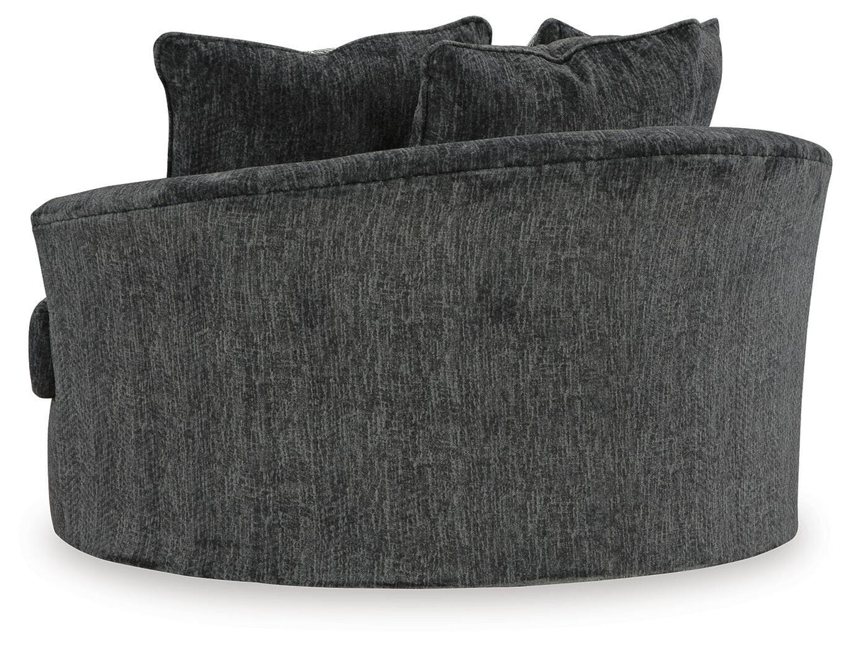 Vail Oversized Swivel Accent Chair