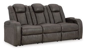 Verlaine Power Reclining Sofa in Shadow