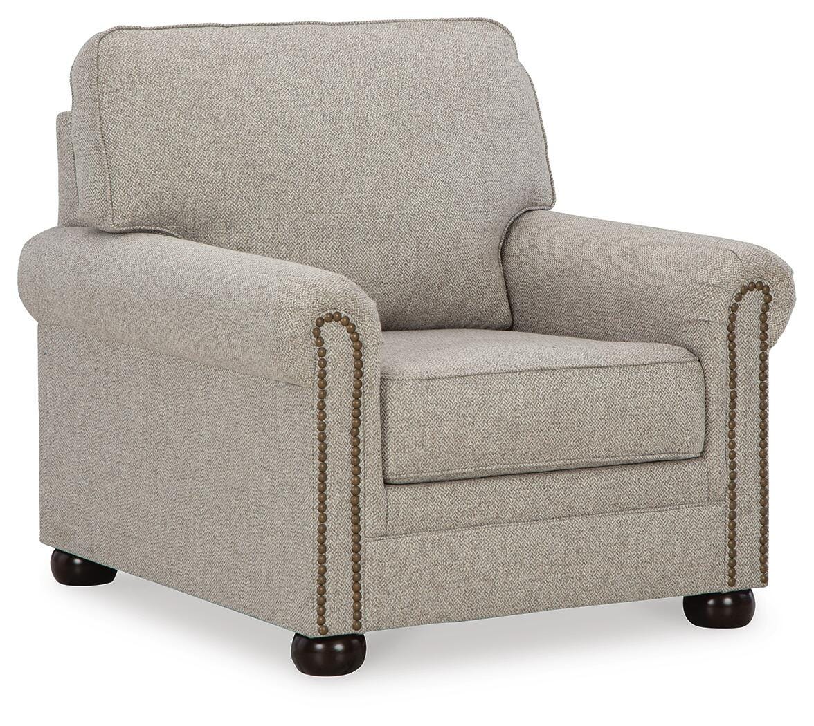 Fenwick Vale Sofa with Loveseat and Chair and Ottoman