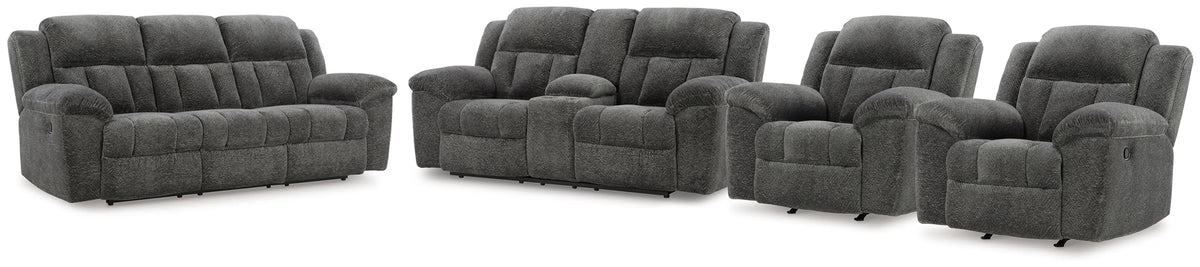 Bramwell Reclining Sofa and Loveseat and 2 Recliners