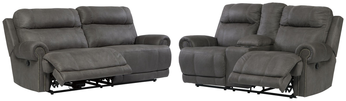 Vex Reclining Sofa and Loveseat